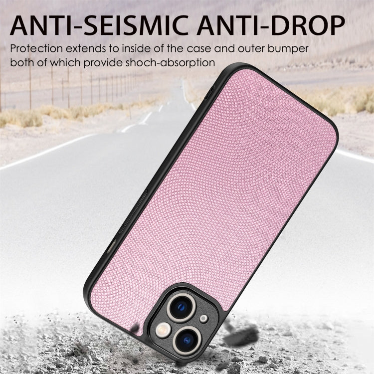 For iPhone 14 Plus Flow Color Back Cover Leather Phone Case