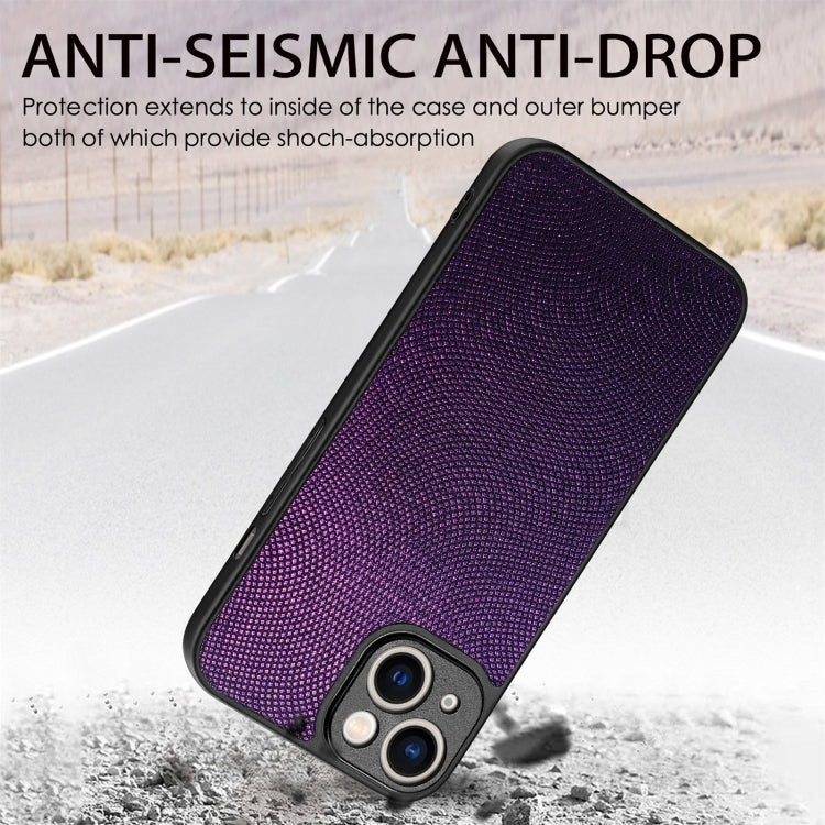 For iPhone 14 Plus Flow Color Back Cover Leather Phone Case