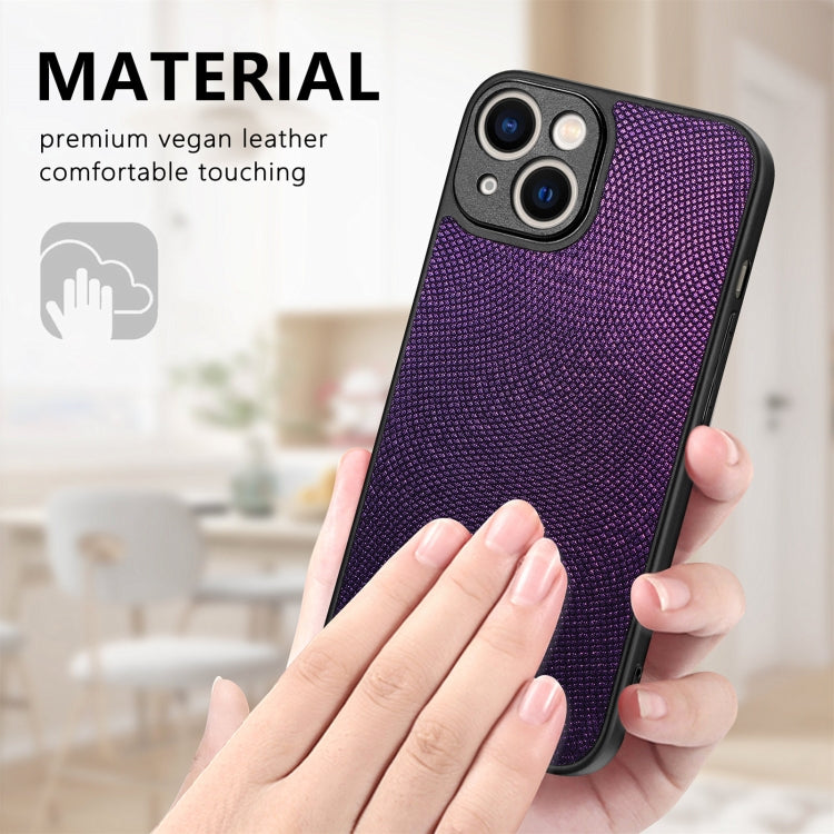 For iPhone 14 Plus Flow Color Back Cover Leather Phone Case