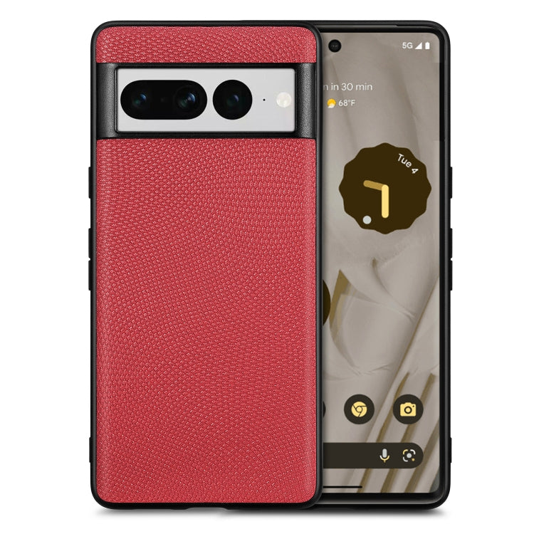 For Google Pixel 7 Pro Flow Color Leather Phone Case