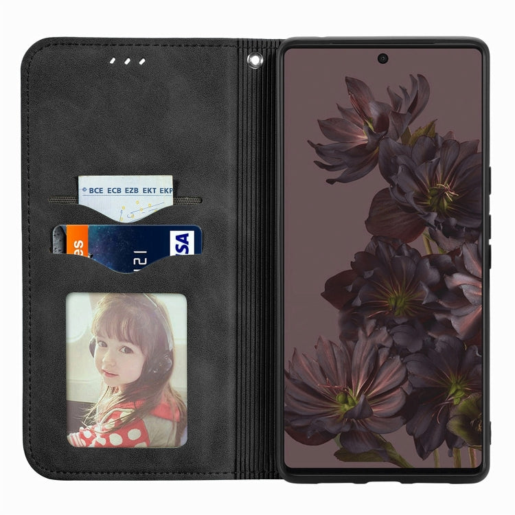 For Google Pixel 7 Retro Skin Feel Magnetic Leather Phone Case