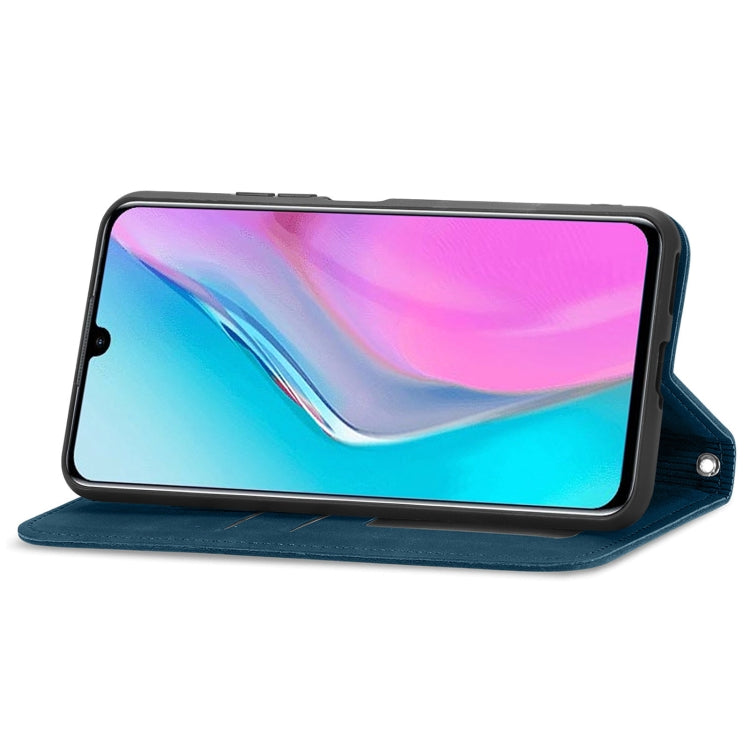 For Infinix Note 11 Retro Skin Feel Magnetic Leather Phone Case