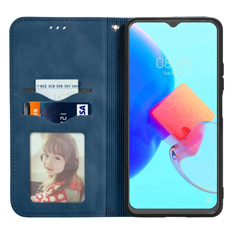 For Tecno Spark 8P Retro Skin Feel Magnetic Leather Phone Case