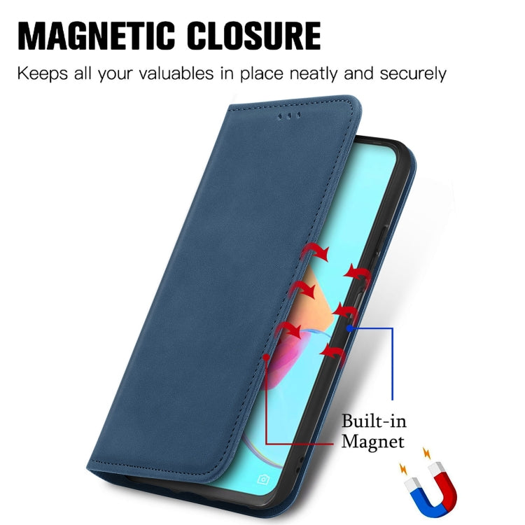 For Tecno Spark 8P Retro Skin Feel Magnetic Leather Phone Case