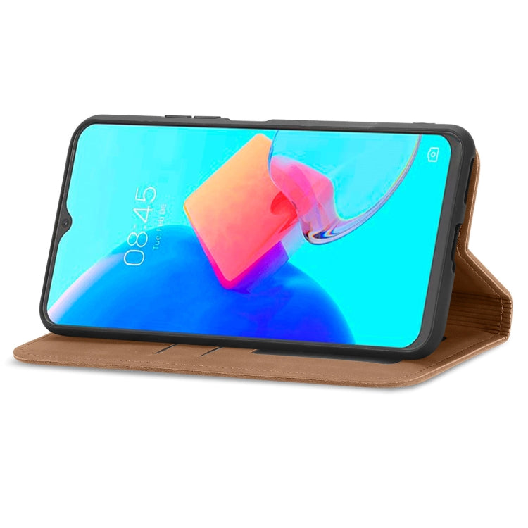 For Tecno Spark 8P Retro Skin Feel Magnetic Leather Phone Case