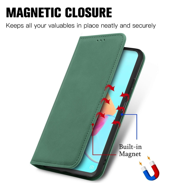 For Tecno Spark 8P Retro Skin Feel Magnetic Leather Phone Case