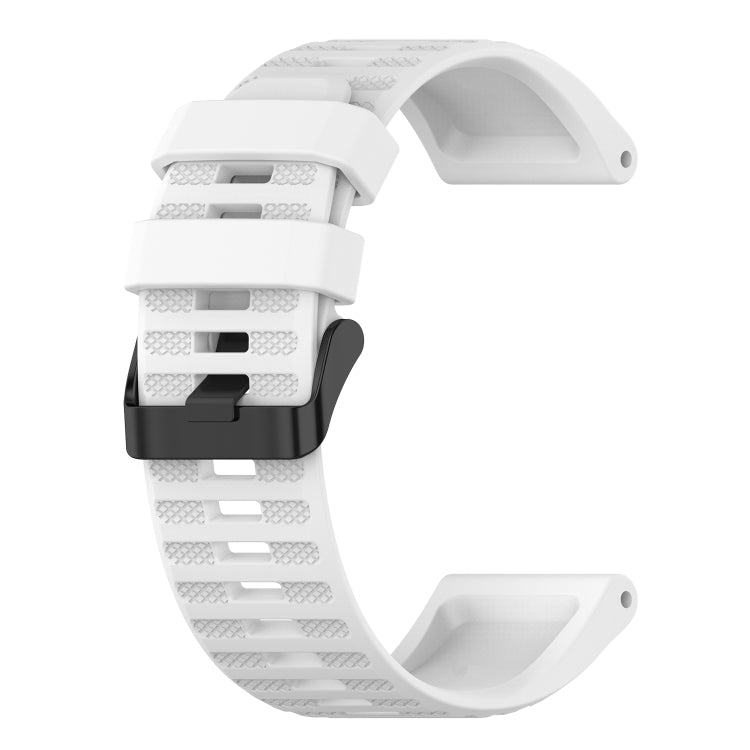 For Garmin Fenix 3 26mm Horizontal Texture Silicone Watch Band with Removal Tool