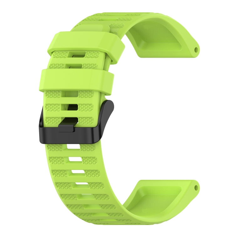 For Garmin Approach S62 22mm Horizontal Texture Silicone Watch Band with Removal Tool