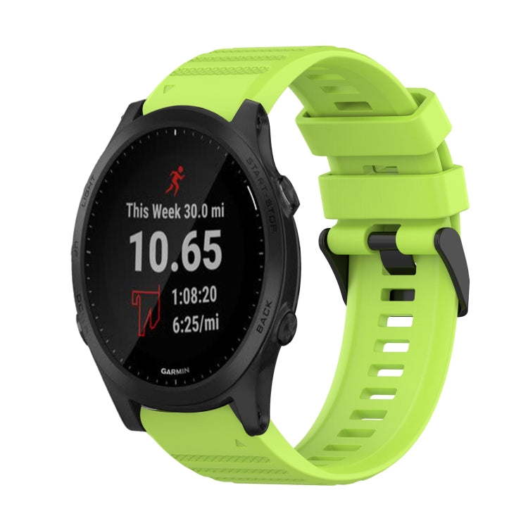 For Garmin Forerunner 945 22mm Horizontal Texture Silicone Watch Band with Removal Tool