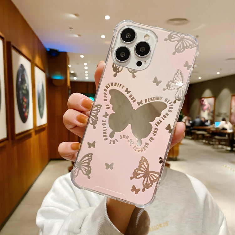 For iPhone 14 Pro Max Color Painted Mirror Phone Case
