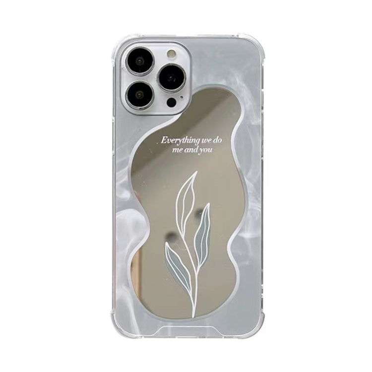 For iPhone 14 Pro Max Color Painted Mirror Phone Case