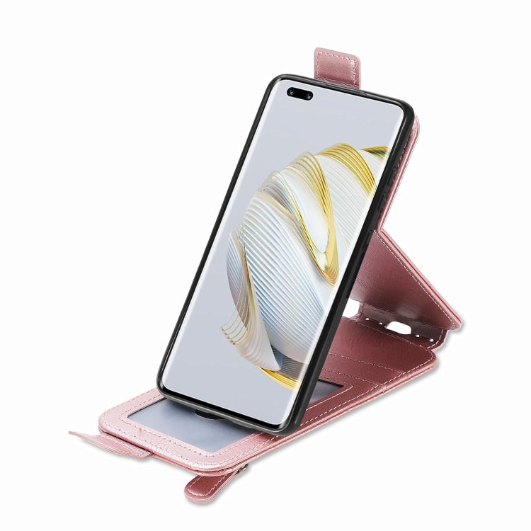 For Huawei Nova 10 Pro Zipper Wallet Vertical Flip Leather Phone Case