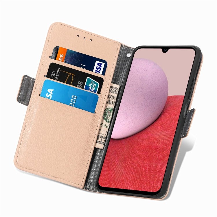 For Samsung Galaxy A14 5G  Stereoscopic Flowers Leather Phone Case