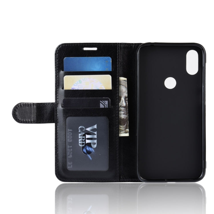 R64 Texture Single Fold Horizontal Flip Leather Case for Oukitel C13 Pro, with Holder & Card Slots & Wallet