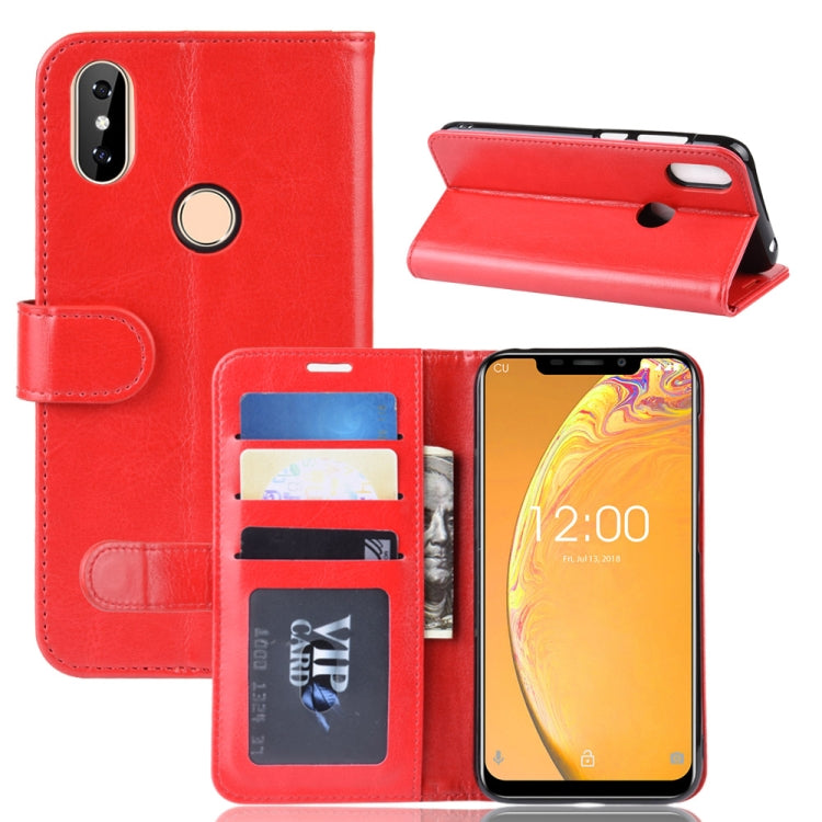 R64 Texture Single Fold Horizontal Flip Leather Case for Oukitel C13 Pro, with Holder & Card Slots & Wallet