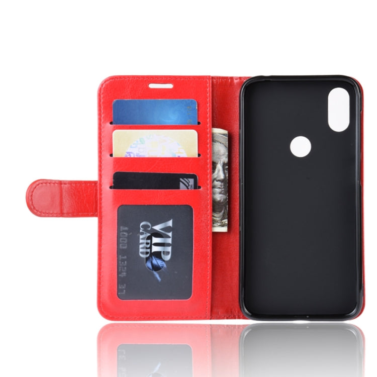 R64 Texture Single Fold Horizontal Flip Leather Case for Oukitel C13 Pro, with Holder & Card Slots & Wallet