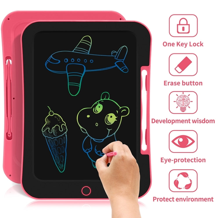 MoFun 10.5 inch Color LCD Children Reusable Writing Board(Pink)