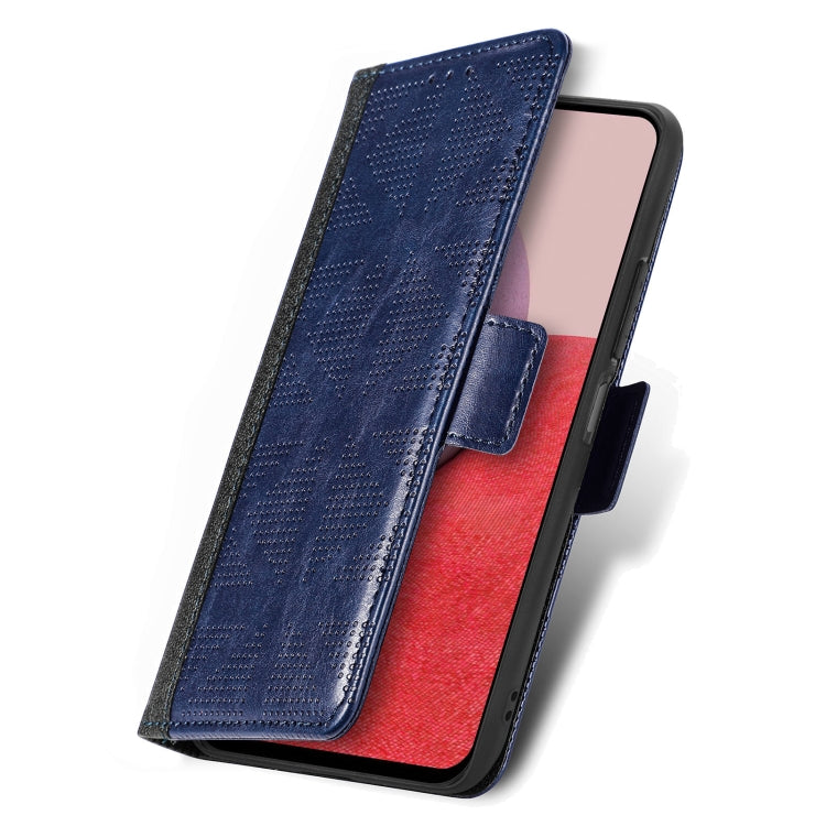 For Samsung Galaxy A14 5G Grid Leather Flip Phone Case