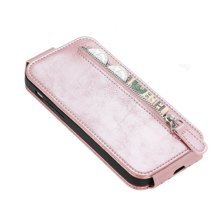 For Xiaomi Redmi A1 Zipper Wallet Vertical Flip Leather Phone Case