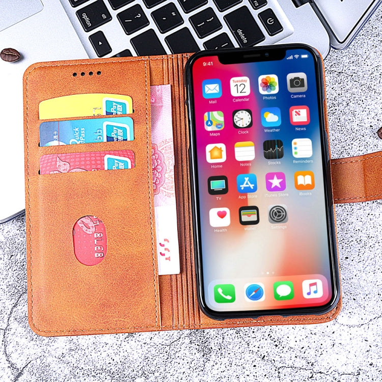 Calf Texture Horizontal Flip Leather Case for Xiaomi Redmi 7, with Holder & Card Slots & Wallet