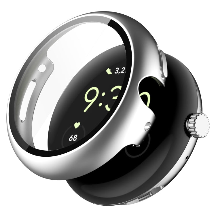 For Google Pixel Watch Tempered Glass Film PC Watch Case