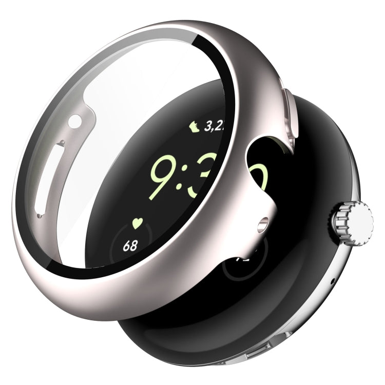 For Google Pixel Watch Tempered Glass Film PC Watch Case