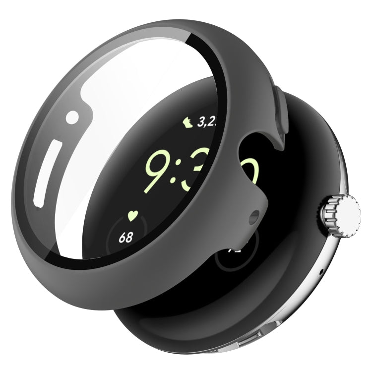 For Google Pixel Watch Tempered Glass Film PC Watch Case