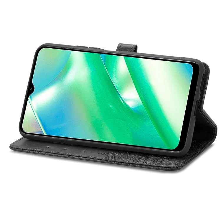 For Realme C33 Mandala Flower Embossed Leather Phone Case