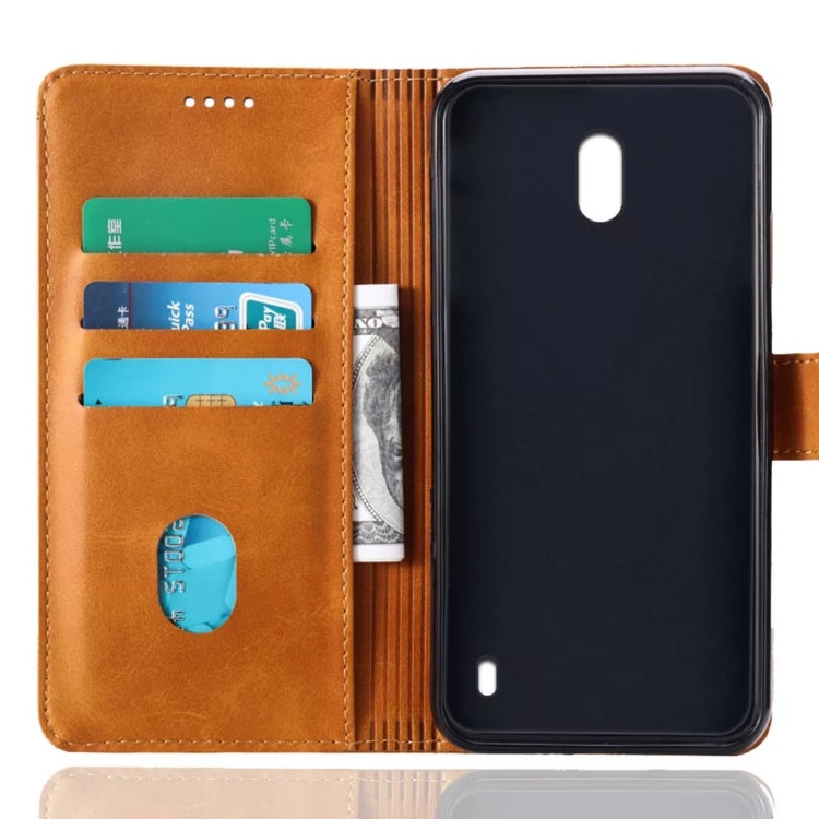 Calf Texture Horizontal Flip Leather Case for Nokia 1, with Holder & Card Slots & Wallet