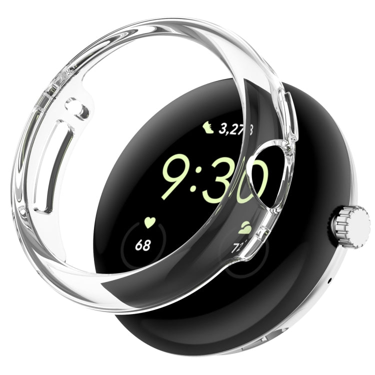 For Google Pixel Watch PC All-inclusive Hollowed Protective Case