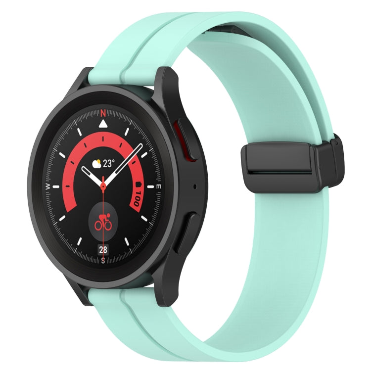 For Huawei Watch GT2 42mm 20mm Solid Color Magnetic Clasp Silicone Watch Band