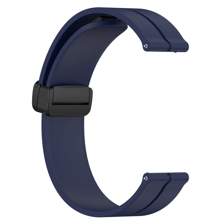 For Amazfit GTS 20mm Solid Color Magnetic Clasp Silicone Watch Band