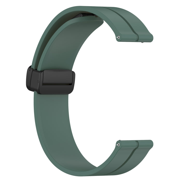 For Xiaomi MI Watch Color 2 22mm Solid Color Magnetic Clasp Silicone Watch Band