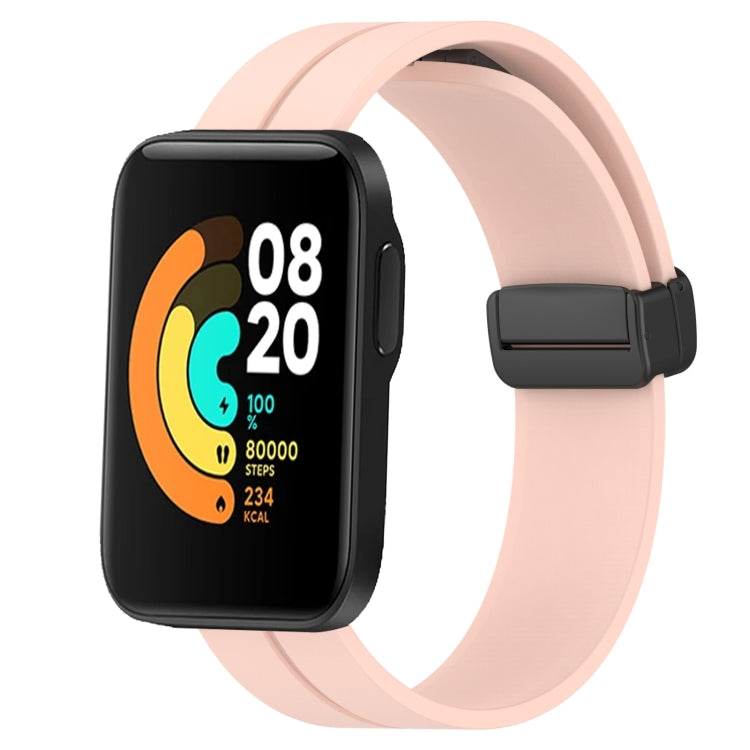 For Xiaomi MI Watch Sport 22mm Solid Color Magnetic Clasp Silicone Watch Band