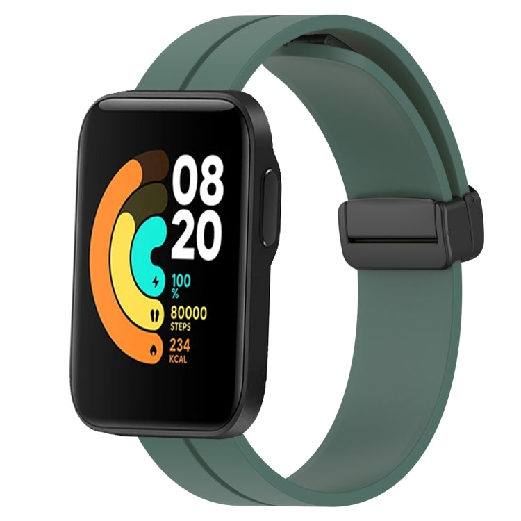 For Xiaomi MI Watch Sport 22mm Solid Color Magnetic Clasp Silicone Watch Band