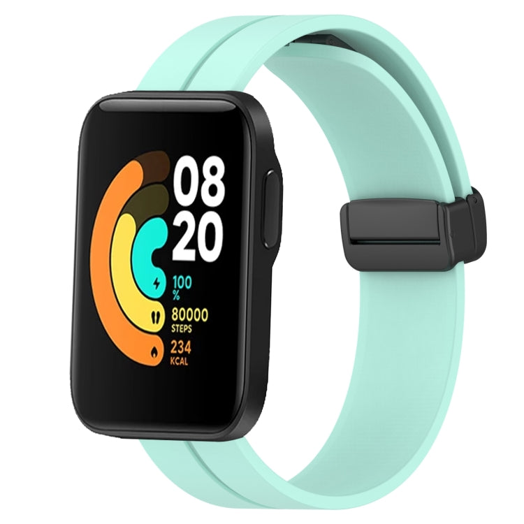 For Xiaomi MI Watch Sport 22mm Solid Color Magnetic Clasp Silicone Watch Band