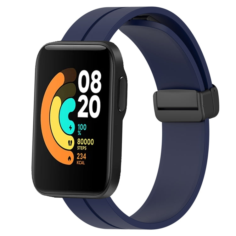 For Xiaomi MI Watch Sport 22mm Solid Color Magnetic Clasp Silicone Watch Band