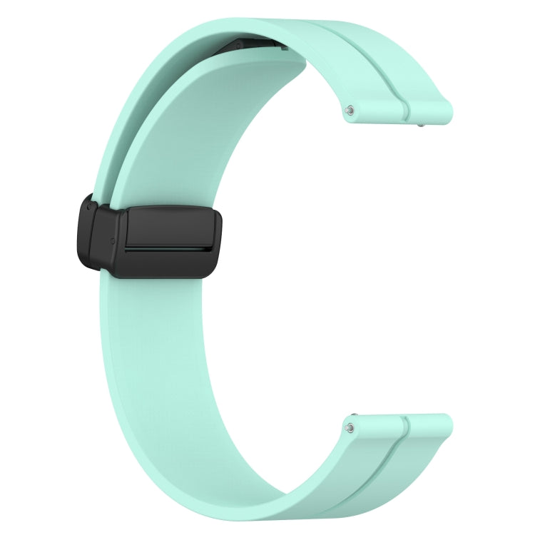 For Amazfit GTR 4 22mm Solid Color Magnetic Clasp Silicone Watch Band