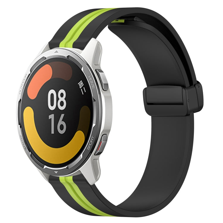 For Xiaomi MI Watch Color 2 22mm Folding Magnetic Clasp Silicone Watch Band