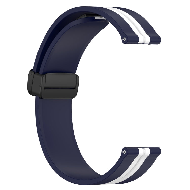 For Samsung Galaxy Watch Active 2 40mm 20mm Folding Magnetic Clasp Silicone Watch Band