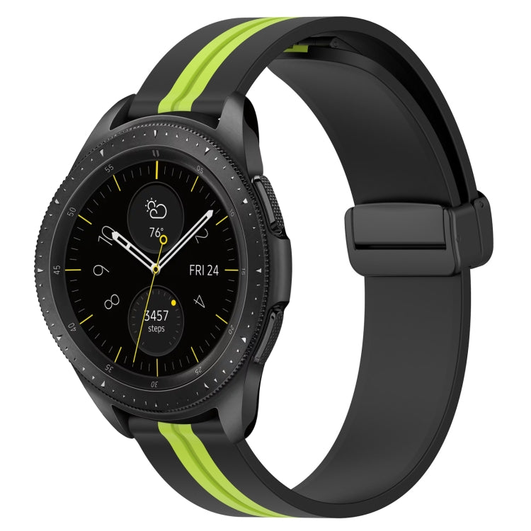 For Samsung Galaxy Watch 42mm 20mm Folding Magnetic Clasp Silicone Watch Band