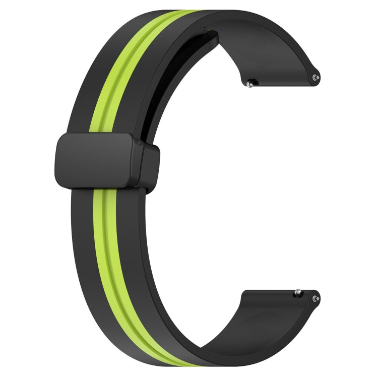 For Amazfit GTS 3 20mm Folding Magnetic Clasp Silicone Watch Band