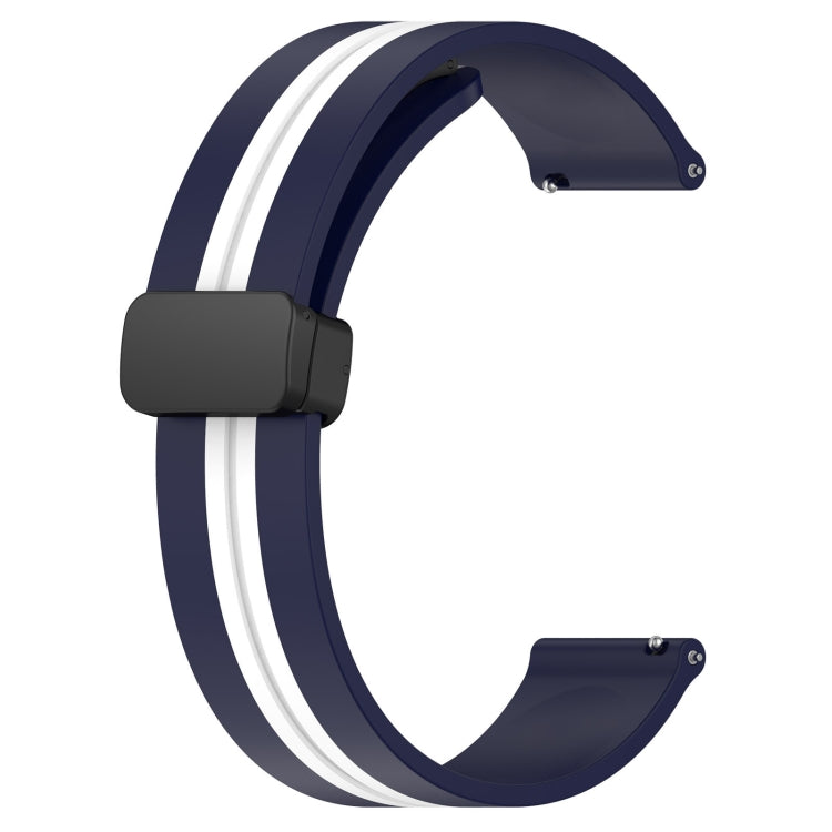 For Amazfit GTR 42mm 20mm Folding Magnetic Clasp Silicone Watch Band