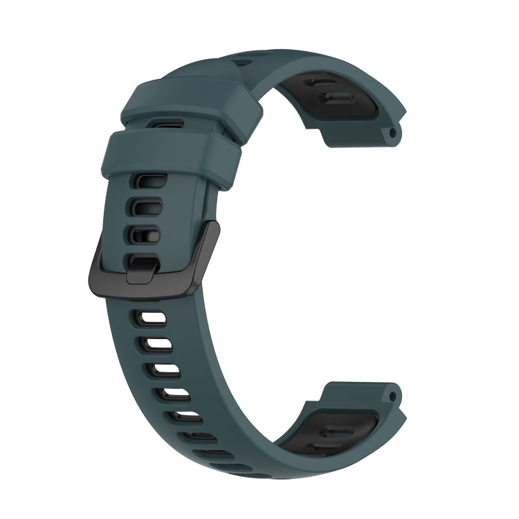 For Garmin Forerunner 630 Two-Color Silicone Watch Band