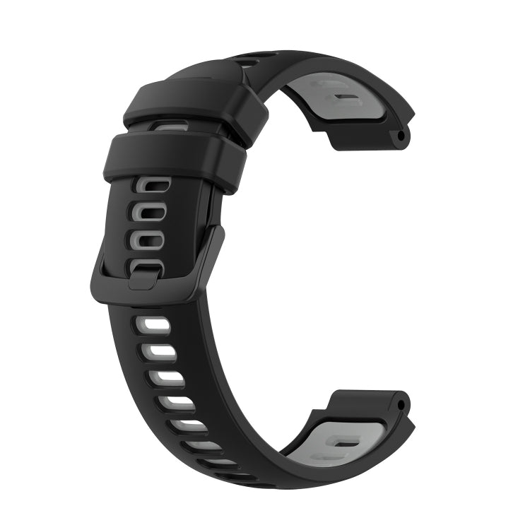 For Garmin Forerunner 630 Two-Color Silicone Watch Band