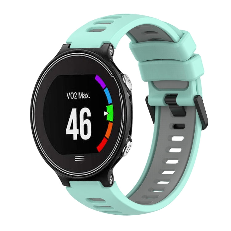 For Garmin Forerunner 630 Two-Color Silicone Watch Band