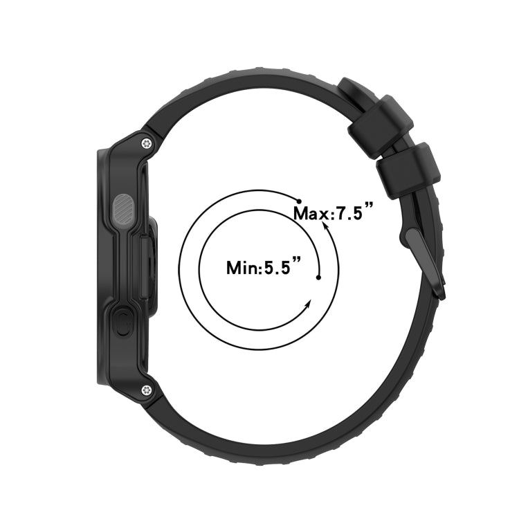 For Garmin Forerunner 630 Two-Color Silicone Watch Band