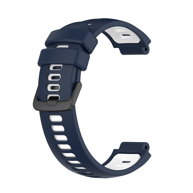 For Garmin Forerunner 735 / 735XT Two-Color Silicone Watch Band