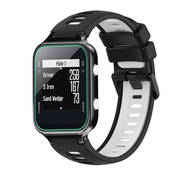 For Garmin Approach S20 Two-Color Silicone Watch Band