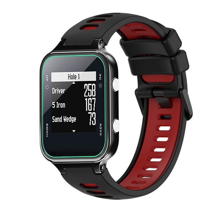 For Garmin Approach S20 Two-Color Silicone Watch Band